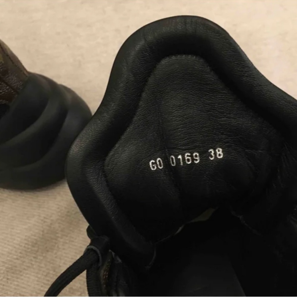 Louis Vuitton Black Athletic Sneakers